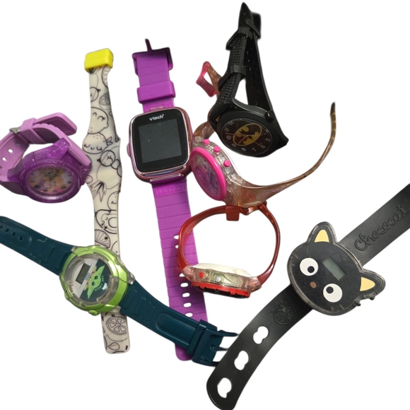 Colorful Kids Watch Set Untested - Picture 1 of 1